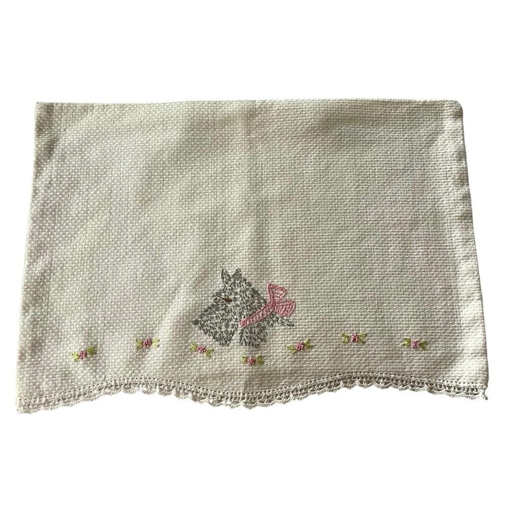 14 x 10 Vintage Schnauzer Dog Accent Pillow Case Rectangular Small